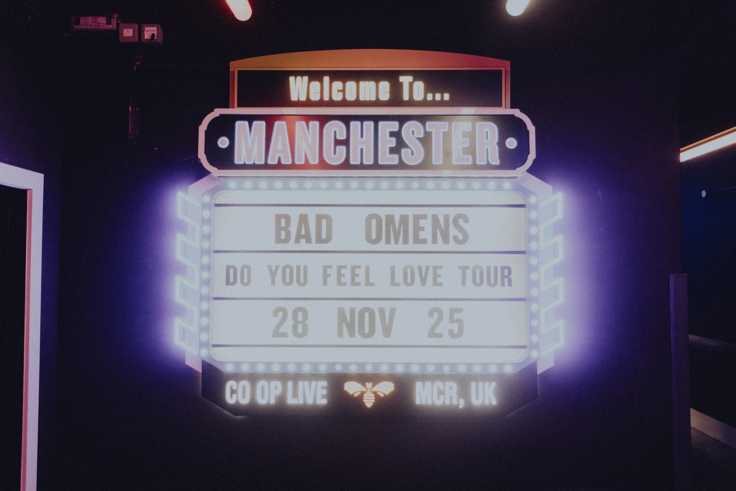 サイン付）Bad Omens DO YOU FEEL LOVE TOUR VIP Bad Omens announce